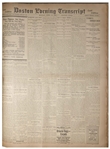 Titanic Newspaper Coverage in 2 Months of ''The Boston Evening Transcript'' From 1 March-30 April 1912 -- Includes Over 3 Dozen Titanic Ads Before the Sinking & a ''Titanic Disaster Special'' Issue